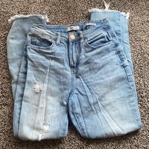 High rise ankle YMI jeans